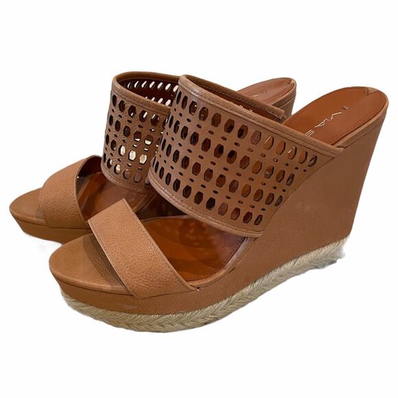 brand new never worn - in box via spiga wedges - Picture 1 of 13